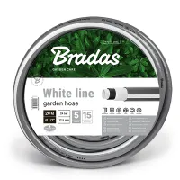 Шланг ПВХ поливочный армированный BRADAS WHITE LINE 5/8" 30м