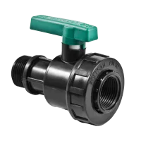 Кран шаровый Poelsan 1 ¼" х 1 ¼" НР-ВР