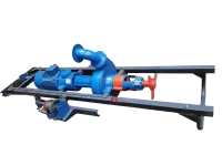 Насос фекальный НЖН-200А на раме (под 18,5 кВт) без дв. и шк. управления