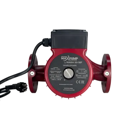 Циркуляционный насос MAXPUMP WARM 50-16F Циркуляционный насос MAXPUMP WARM 50-16F