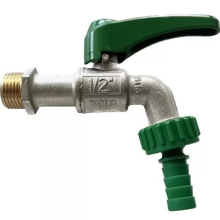 Кран шаровый сливной itap 1/2" с нейлоном (рычаг) Италия Кран шаровый сливной itap 1/2" с нейлоном (рычаг) Италия