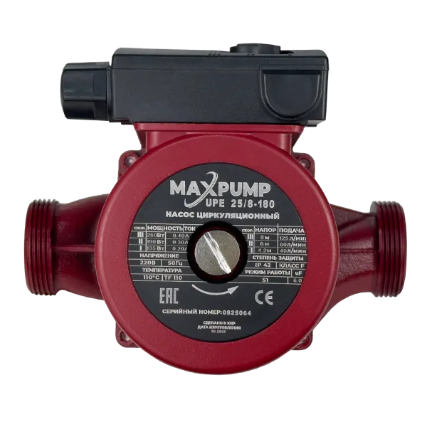 Циркуляционный насос MAXPUMP UPE  25/8-180