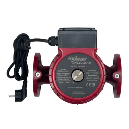 Циркуляционный насос MAXPUMP WARM 40-15F Циркуляционный насос MAXPUMP WARM 40-15F
