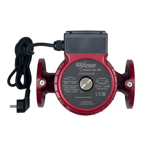 Насос MAXPUMP WARM 40-15F Насос MAXPUMP WARM 40-15F