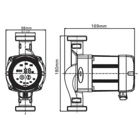Циркуляционный насос IBO BETA 2 25-60/180