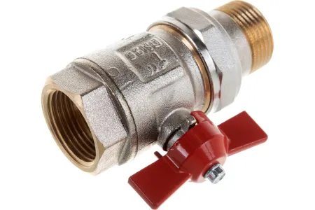 Кран шаровый IDEAL для коллекторов 1" Кран шаровый IDEAL для коллекторов 1"