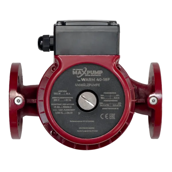 Насос MAXPUMP WARM 40-18F Насос MAXPUMP WARM 40-18F