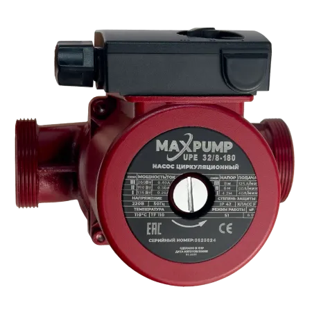 Циркуляционный насос MAXPUMP UPE 32/8-180