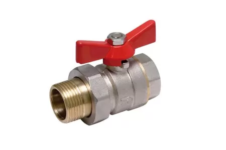 Кран шаровый IDEAL Д/коллекторов 3/4" Кран шаровый IDEAL Д/коллекторов 3/4"