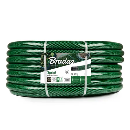 Шланг ПВХ поливочный армированный BRADAS SPRINT 3/4" 50м