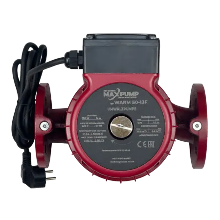 Циркуляционный насос MAXPUMP WARM 50-13F Циркуляционный насос MAXPUMP WARM 50-13F