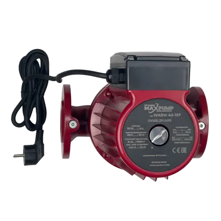 Циркуляционный насос MAXPUMP WARM 40-15F Циркуляционный насос MAXPUMP WARM 40-15F