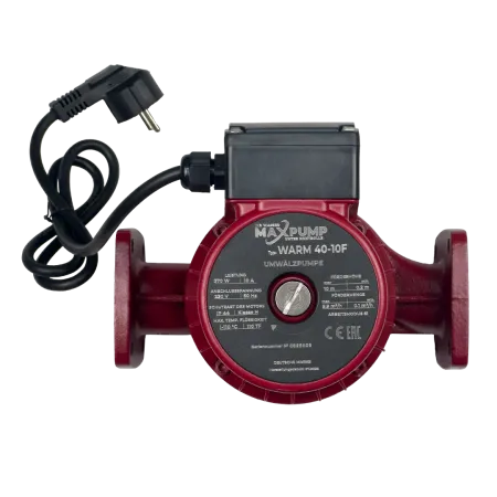Циркуляционный насос MAXPUMP WARM 40-10F Циркуляционный насос MAXPUMP WARM 40-10F