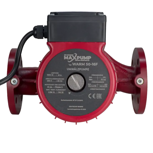 Насос MAXPUMP WARM 50-16F Насос MAXPUMP WARM 50-16F