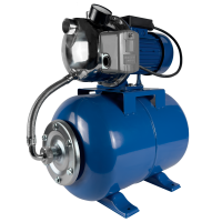 Насосная станция MAXPUMP JET 900D INOX 24л с мощным насосом для поднятия воды из скважины на большую высоту. Подходит для использования на частных домах и дачных участках.