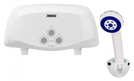 Электрический водонагреватель Zanussi 3-logic 5.5 S (душ)