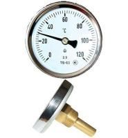 Термометр биметаллический ТБП 63/50/Т3 0-200 С