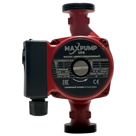 Циркуляционный насос MAXPUMP UPE 25/4-180